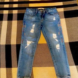 ZARA Frafaluc boyfriend jeans size 6
